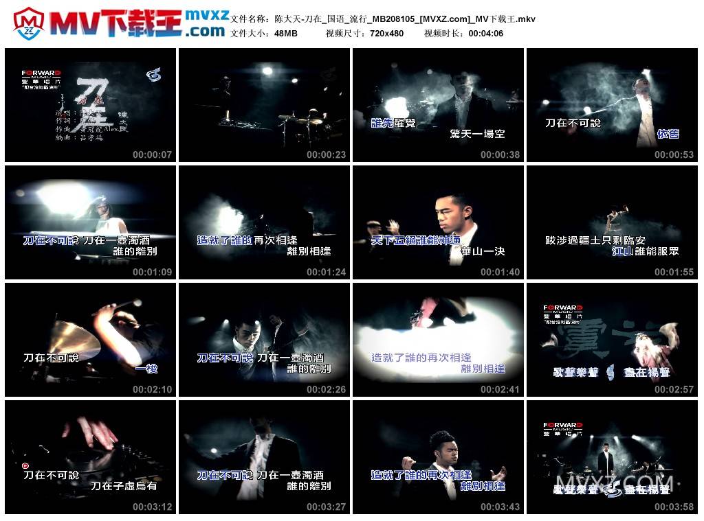 陈大天-刀在_国语_流行_MB208105